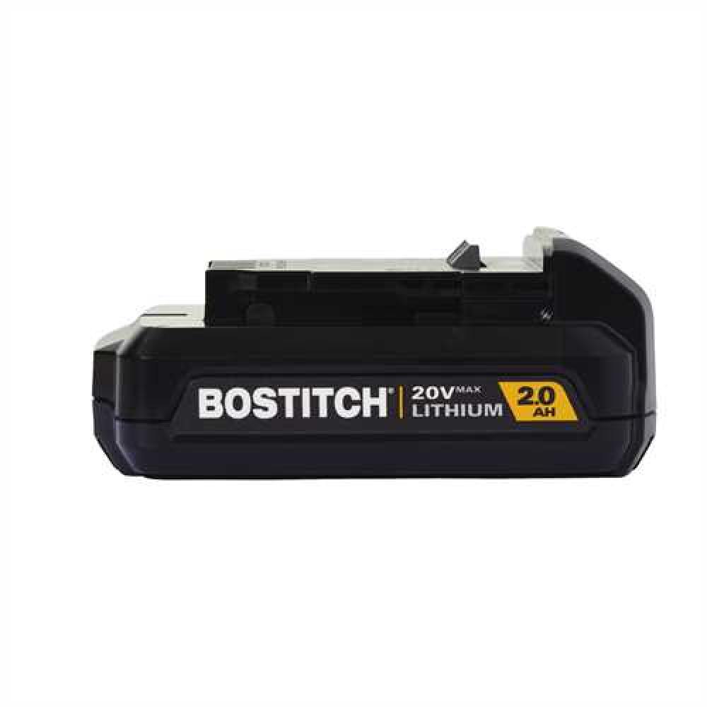 BOSTITCH 20V MAX* 2Ah Lithium Ion Battery<span class=' ItemWarning' style='display:block;'>Item is usually in stock, but we&#39;ll be in touch if there&#39;s a problem<br /></span>