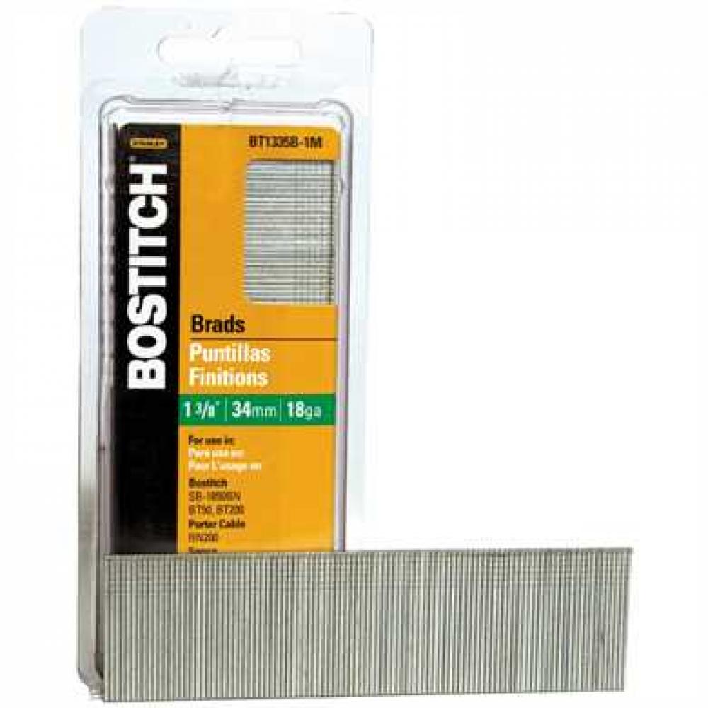 1,000-Qty. 1-3/8&#34; 18-Gauge Brads<span class=' ItemWarning' style='display:block;'>Item is usually in stock, but we&#39;ll be in touch if there&#39;s a problem<br /></span>