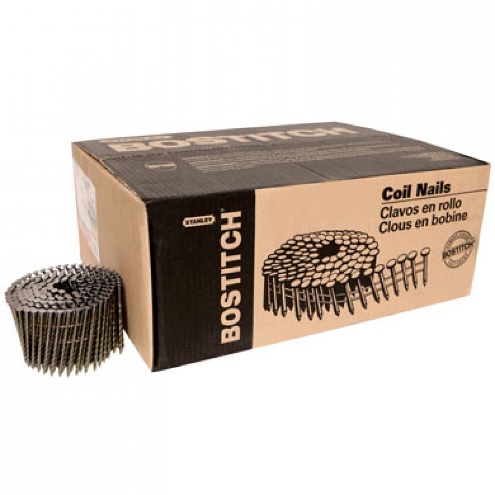 5,400-Pack .120&#34;x3&#34; Screw Shank Diamond Point Coil Nail<span class=' ItemWarning' style='display:block;'>Item is usually in stock, but we&#39;ll be in touch if there&#39;s a problem<br /></span>