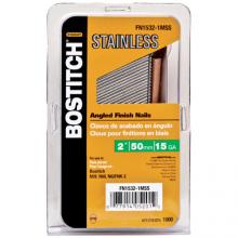 Bostitch FN1532-1MSS - 1,000-Qty. 2" 15-Gauge "FN" Style Stainless Steel Angled Finish Nails