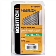Bostitch FN1540-1MSS - 1,000-Qty. 2-1/2" 15-Gauge "FN" Style Stainless Steel Angled Finish Nails