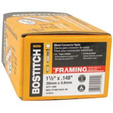 Bostitch PT-MC14815-1M - 1,000-Qty. 1-1/2" x. 148 35 degree Paper Collated Metal Connector Nails