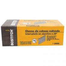 Bostitch S6DR113-FH - 2,000-Qty. 2" x .113 Ring Shank 28 degree Wire Collated Full Round Head Stick Framing Nails