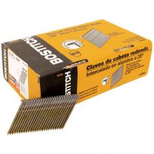 Bostitch S8D-FH - 2,000-Qty 2-3/8" x .120" Smooth Shank 28 degree Wire Collated Full Round Head Stick Framing