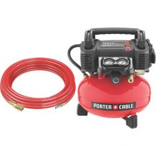 Porter Cable C2004-WK - 4 gal. Oil-Free Pancake Compressor with 25 ft. hose