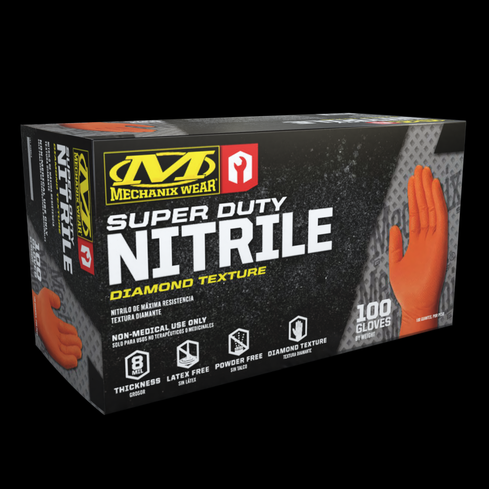 8 Mil Nitrile RDT Gloves 100-BX (Medium, Orange)<span class=' ItemWarning' style='display:block;'>Item is usually in stock, but we&#39;ll be in touch if there&#39;s a problem<br /></span>