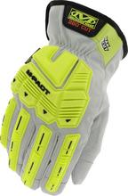 Mechanix Wear MCLMP-X00-010 - Max Cut™ Leather M-Pact® F9-360 (Fluorescent Yellow, Large)