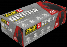 Mechanix Wear D13-05-010-100 - HD Nitrile 5 Mil - 100 PK (Large, Black)