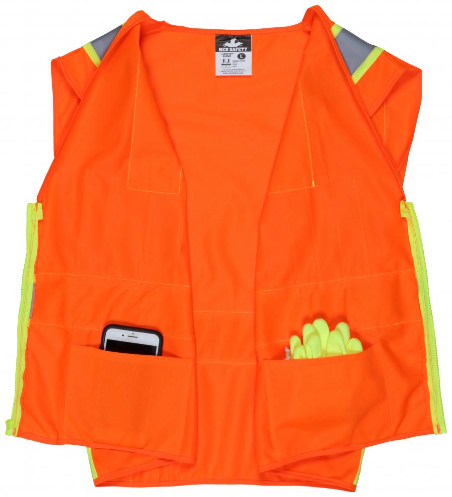 Class 2, Orange Vest, 2&#34; Silver/3&#34;Lime S<span class=' ItemWarning' style='display:block;'>Item is usually in stock, but we&#39;ll be in touch if there&#39;s a problem<br /></span>