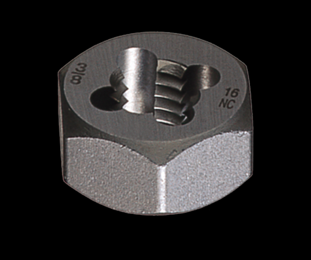 Carbon Steel Hexagon Rethreading Die<span class=' ItemWarning' style='display:block;'>Item is usually in stock, but we&#39;ll be in touch if there&#39;s a problem<br /></span>