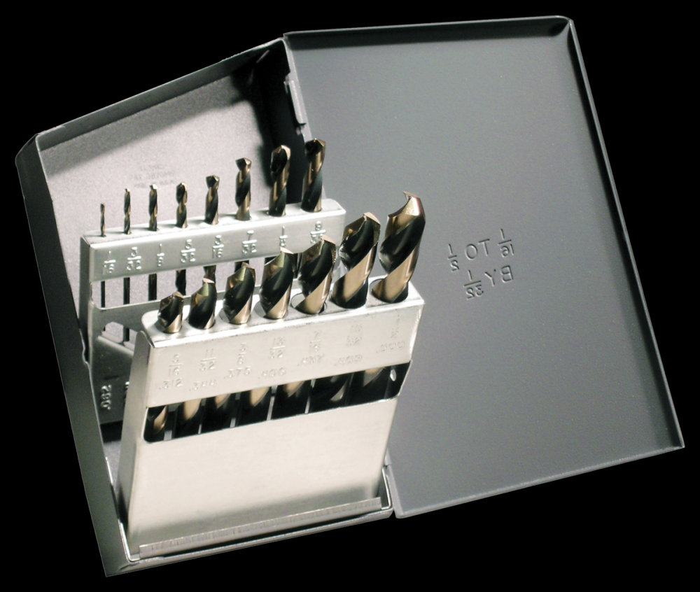 135° Heavy-Duty Black & Gold Mechanics Length Drill Set<span class=' ItemWarning' style='display:block;'>Item is usually in stock, but we&#39;ll be in touch if there&#39;s a problem<br /></span>