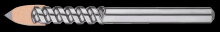 Cle-Line C20721 - Glass and Tile Carbide-Tipped Drill