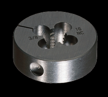 Cle-Line C65833 - HSS Round Adjustable Die - Metric