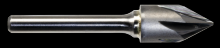 Cleveland C46372 - Carbide Six-Flute Countersink