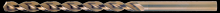 Cleveland C16738 - Q-Cobalt™ 135° Wide Land Parabolic Taper Length Drill