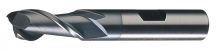 Cleveland C33489 - HSS Single End 2-Flute Center Cutting High Helix Finisher