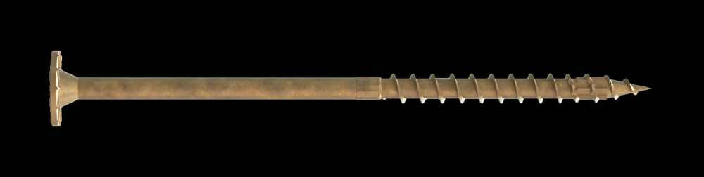 Strong-Drive® SDWS™ TIMBER Screw (Exterior Grade) - 0.220 in. x 6 in. T40, Tan (500-Qty)<span class=' ItemWarning' style='display:block;'>Item is usually in stock, but we&#39;ll be in touch if there&#39;s a problem<br /></span>