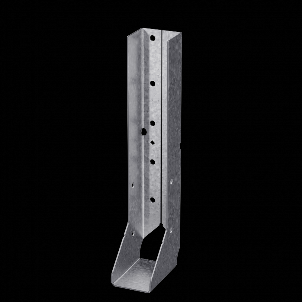 HUCQ Heavy Face-Mount Concealed-Flange Joist Hanger for 1-3/4 in. x 11-7/8 in. Engr. Wood<span class=' ItemWarning' style='display:block;'>Item is usually in stock, but we&#39;ll be in touch if there&#39;s a problem<br /></span>