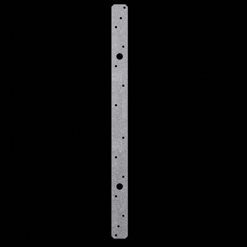 MSTA 18-in. 18-Gauge ZMAX® Galvanized Medium Strap Tie<span class=' ItemWarning' style='display:block;'>Item is usually in stock, but we&#39;ll be in touch if there&#39;s a problem<br /></span>