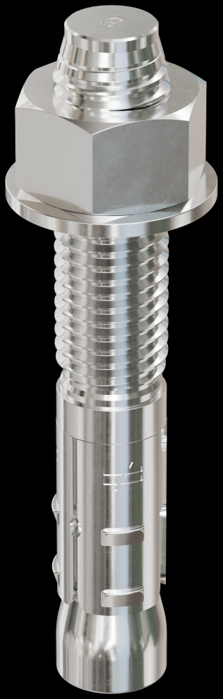 Strong-Bolt® 2 — 3/4 in. x 4-3/4 in. Type 304 Stainless-Steel Wedge Anchor (10-Qty)<span class=' ItemWarning' style='display:block;'>Item is usually in stock, but we&#39;ll be in touch if there&#39;s a problem<br /></span>