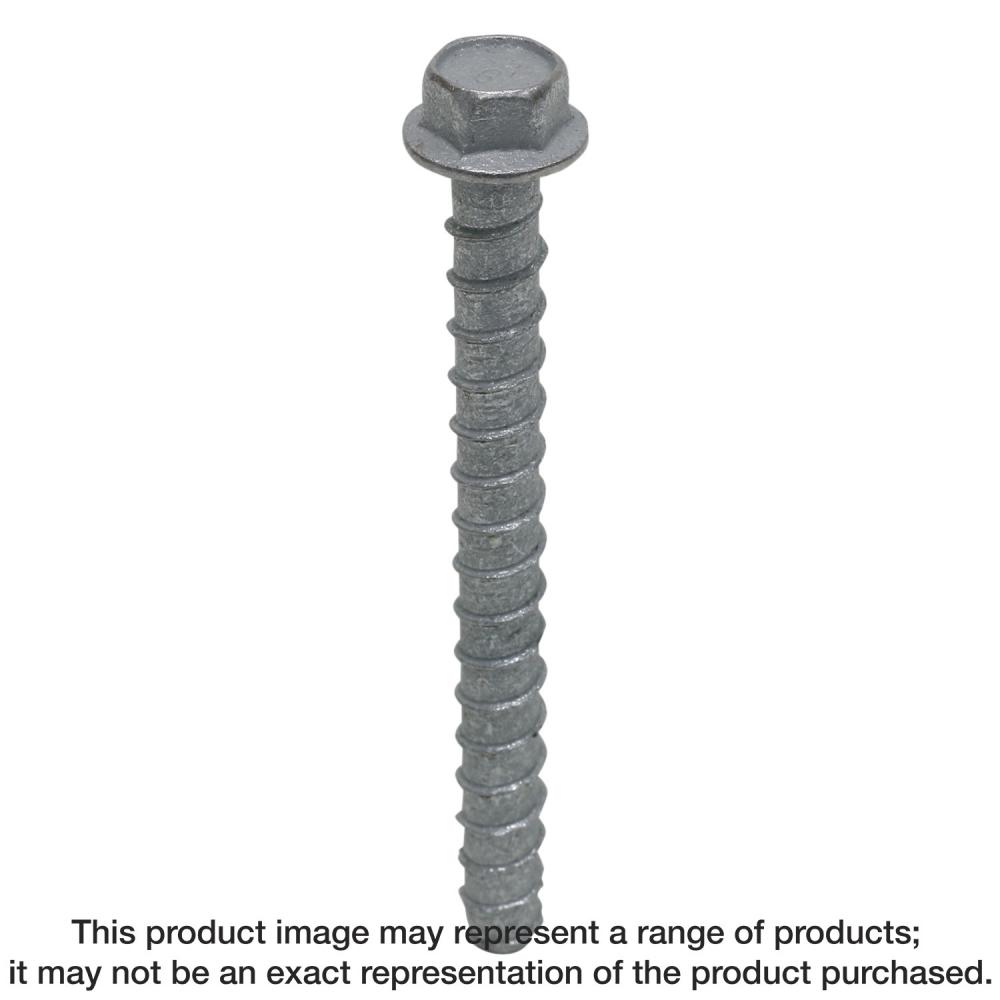 Titen HD® 1/2 in. x 6 in. Mechanically Galvanized Heavy-Duty Screw Anchor (20-Qty)<span class=' ItemWarning' style='display:block;'>Item is usually in stock, but we&#39;ll be in touch if there&#39;s a problem<br /></span>