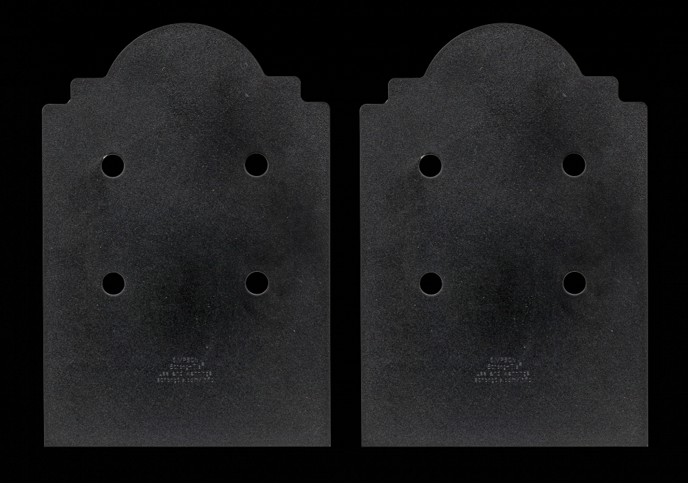 Outdoor Accents® Mission Collection® ZMAX®, Black Post Base Side Plate for 8x (Qty-2)<span class=' ItemWarning' style='display:block;'>Item is usually in stock, but we&#39;ll be in touch if there&#39;s a problem<br /></span>