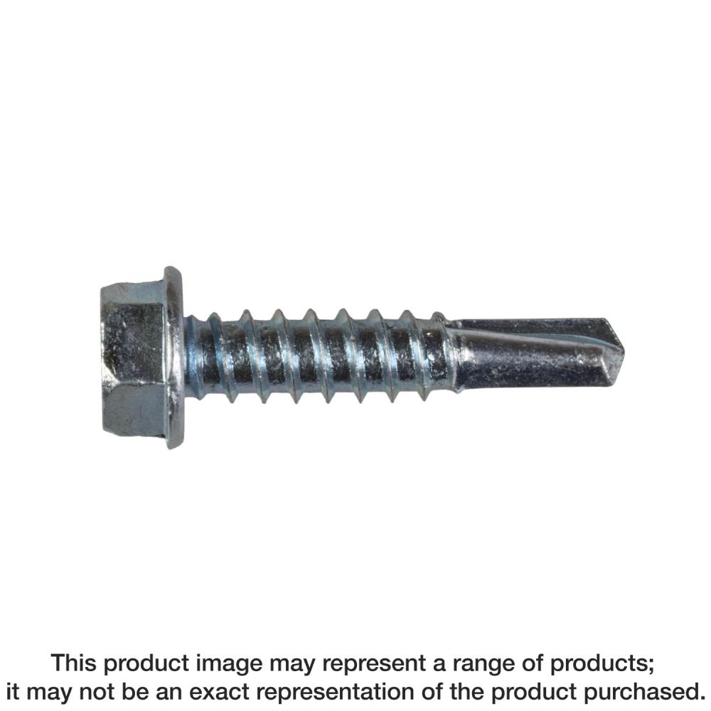 Strong-Drive® Self-Drilling X Metal Screw - #10 x 3/4 in. 5/16 Hex, Clear Zinc (5000-Qty)<span class=' ItemWarning' style='display:block;'>Item is usually in stock, but we&#39;ll be in touch if there&#39;s a problem<br /></span>