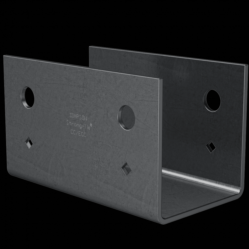 CCO Column Cap (No Straps) for 4x Beam, 4 in. Height<span class=' ItemWarning' style='display:block;'>Item is usually in stock, but we&#39;ll be in touch if there&#39;s a problem<br /></span>