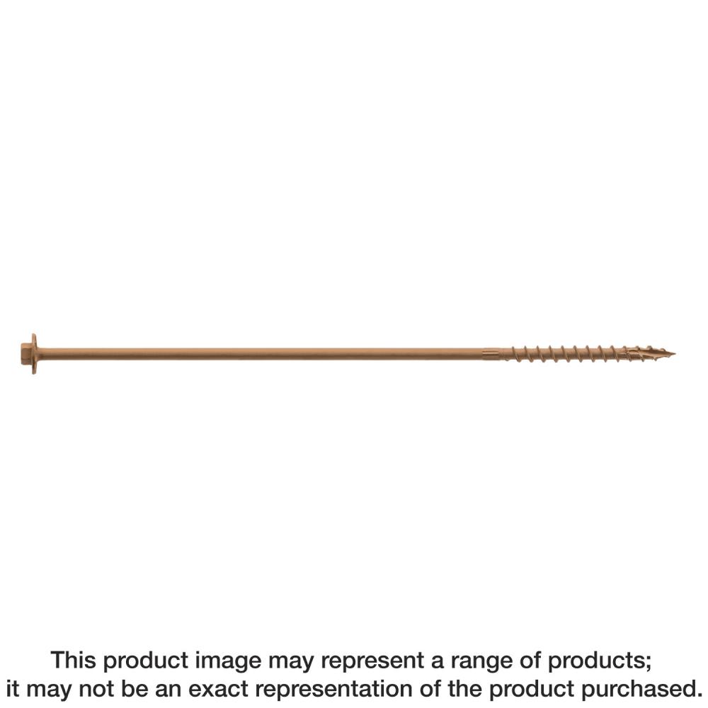 Strong-Drive® SDWH™ TIMBER-HEX Screw - 0.195 in. x 8 in. 5/16 Hex, DB Coating (250-Qty)<span class=' ItemWarning' style='display:block;'>Item is usually in stock, but we&#39;ll be in touch if there&#39;s a problem<br /></span>
