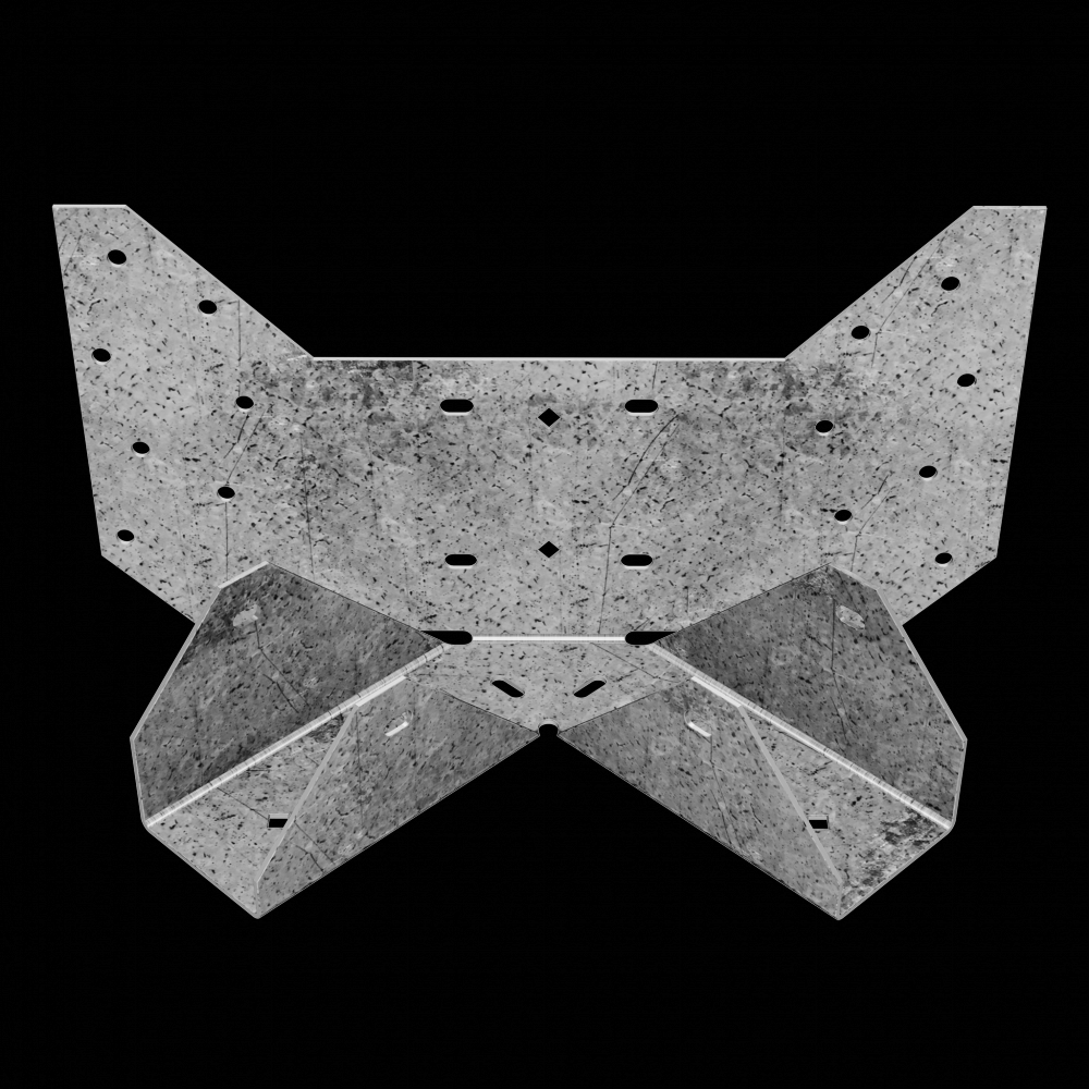 HRC Galvanized Hip Ridge Connector for 2x<span class=' ItemWarning' style='display:block;'>Item is usually in stock, but we&#39;ll be in touch if there&#39;s a problem<br /></span>
