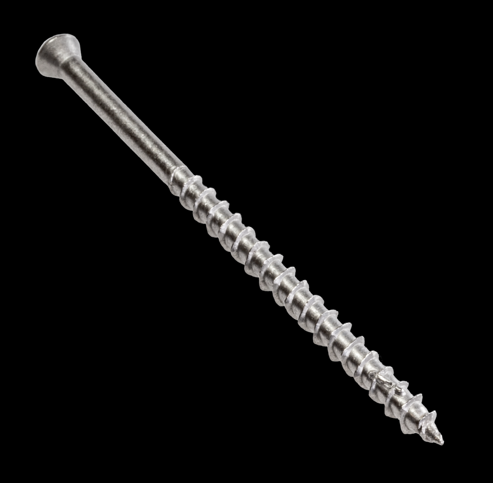 Deck-Drive™ DWP WOOD SS Screw - #7 x 3 in. T-15, Trim Head, Type 316 (1 lb.)<span class=' ItemWarning' style='display:block;'>Item is usually in stock, but we&#39;ll be in touch if there&#39;s a problem<br /></span>