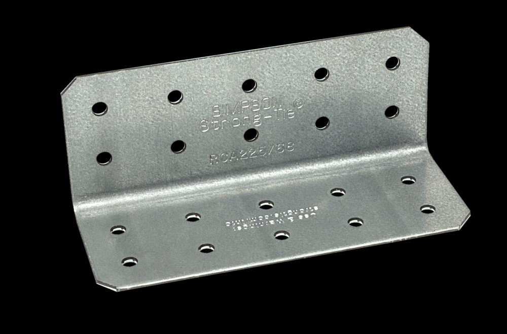 RCA 2 in. x 2 in. x 5 in. 14-Gauge Galvanized Rigid Connector Angle (75-Qty)<span class=' ItemWarning' style='display:block;'>Item is usually in stock, but we&#39;ll be in touch if there&#39;s a problem<br /></span>