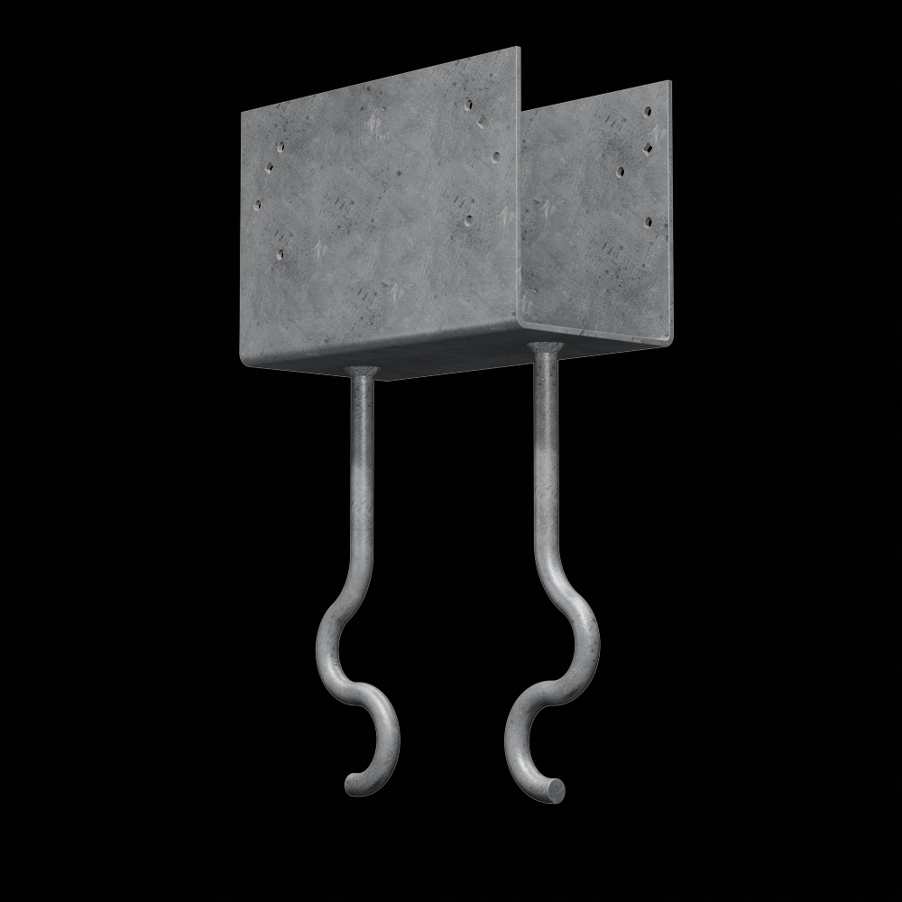 CCQM™ Hot-Dip Galvanized Column Cap for 5-1/2 in. Beam, with Strong-Drive® SDS Screws<span class=' ItemWarning' style='display:block;'>Item is usually in stock, but we&#39;ll be in touch if there&#39;s a problem<br /></span>