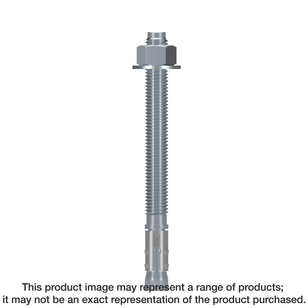 Strong-Bolt® 2 - 1/2 in. x 5-1/2 in. Wedge Anchor (25-Qty)<span class=' ItemWarning' style='display:block;'>Item is usually in stock, but we&#39;ll be in touch if there&#39;s a problem<br /></span>