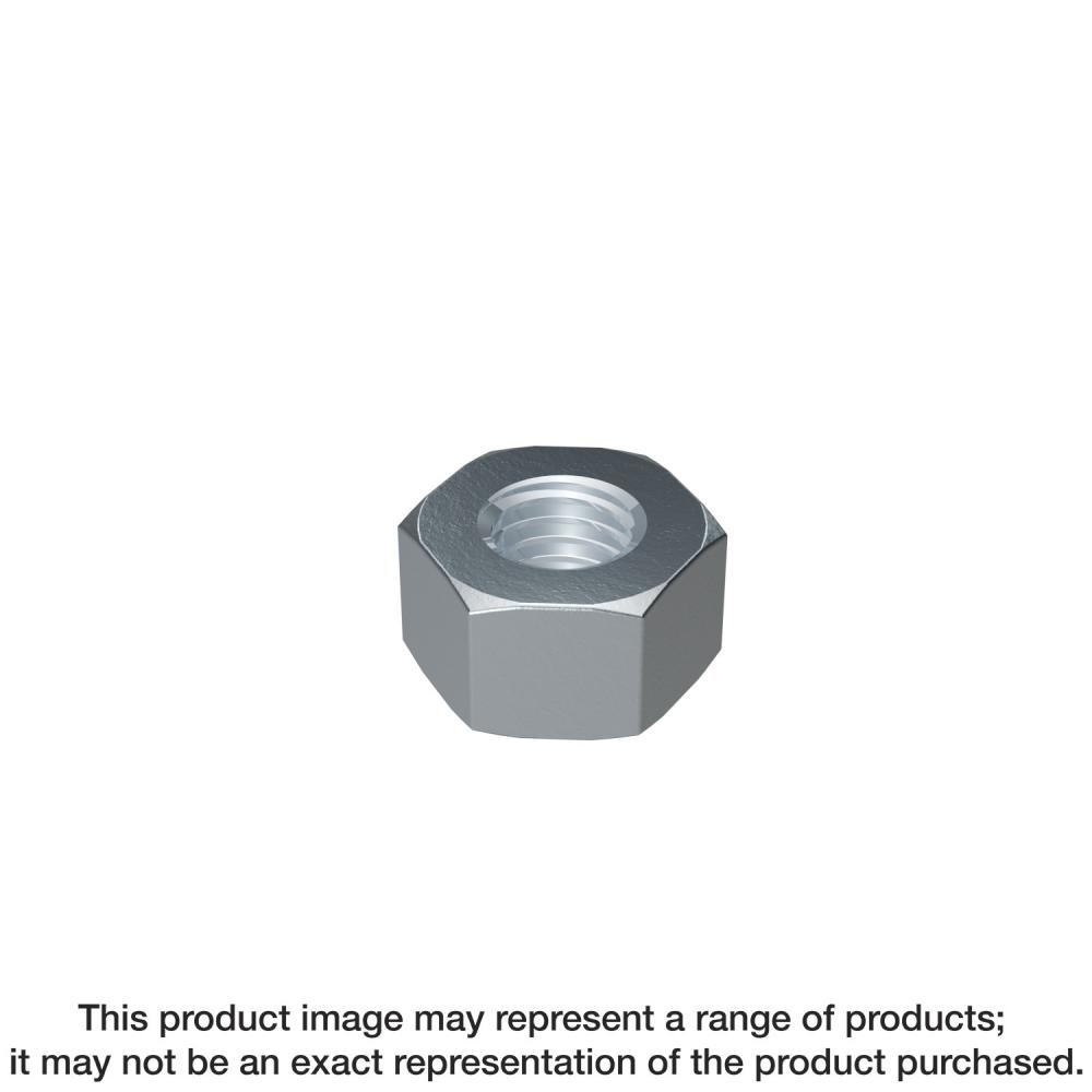 Zinc-Plated Hex Nut for 1 in. Rod<span class=' ItemWarning' style='display:block;'>Item is usually in stock, but we&#39;ll be in touch if there&#39;s a problem<br /></span>