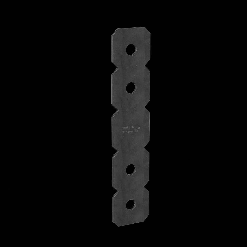 OHS 2-1/2 in. x 12 in. Black Powder-Coated Ornamental Heavy Strap<span class=' ItemWarning' style='display:block;'>Item is usually in stock, but we&#39;ll be in touch if there&#39;s a problem<br /></span>