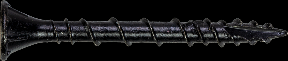 Deck-Drive™ DSV WOOD Screw — #8 x 1-5/8 in. T25, Flat Head, Quik Guard®, Black (160-Qty)<span class=' ItemWarning' style='display:block;'>Item is usually in stock, but we&#39;ll be in touch if there&#39;s a problem<br /></span>