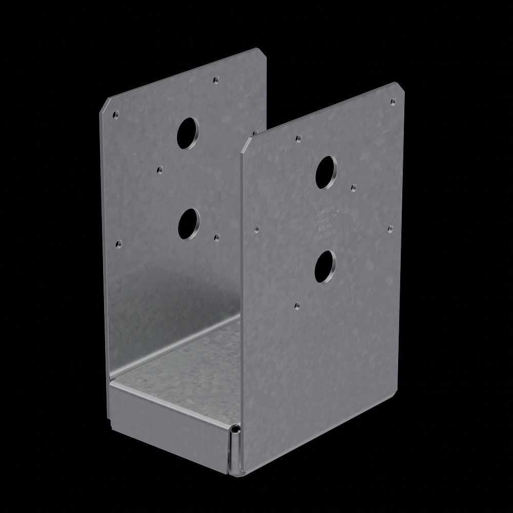 ABU ZMAX® Galvanized Adjustable Standoff Post Base for 4x6 Rough<span class=' ItemWarning' style='display:block;'>Item is usually in stock, but we&#39;ll be in touch if there&#39;s a problem<br /></span>