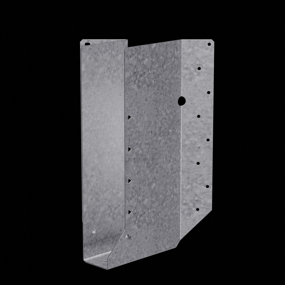 SUL Galvanized Joist Hanger for 1-3/4 in. x 11-1/4 to 11-7/8 in. Engineered Wood, Skewed Left<span class=' ItemWarning' style='display:block;'>Item is usually in stock, but we&#39;ll be in touch if there&#39;s a problem<br /></span>