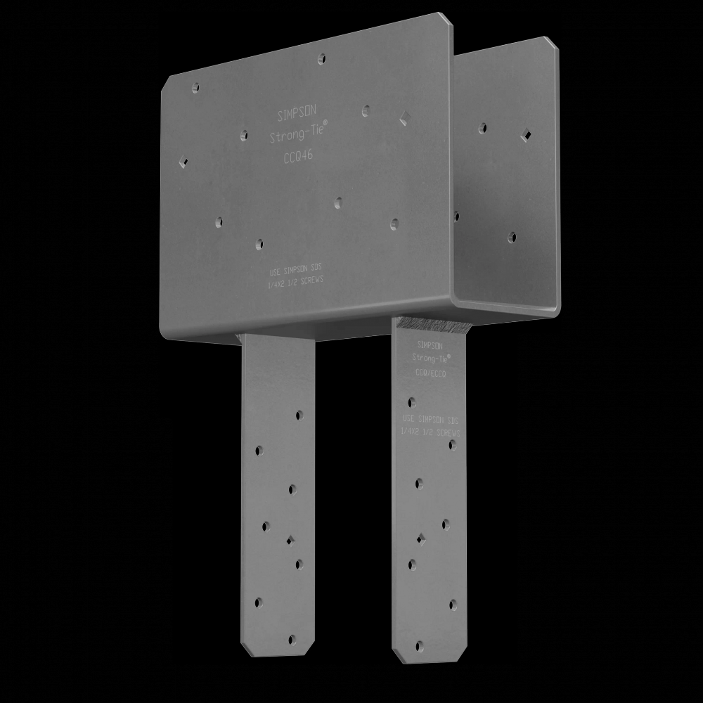 CCQ Column Cap for 4x Beam, 6x Post with Strong-Drive® SDS Screws<span class=' ItemWarning' style='display:block;'>Item is usually in stock, but we&#39;ll be in touch if there&#39;s a problem<br /></span>