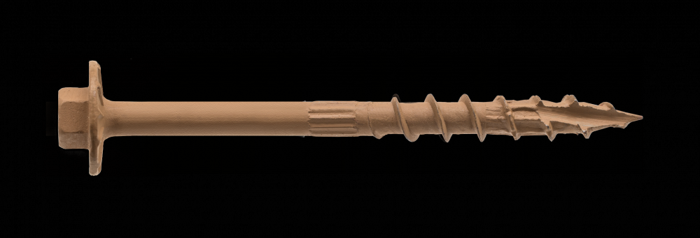 Strong-Drive® SDWH™ TIMBER-HEX Screw - 0.195 in. x 3 in. 5/16 Hex, DB Coating (1000-Qty)<span class=' ItemWarning' style='display:block;'>Item is usually in stock, but we&#39;ll be in touch if there&#39;s a problem<br /></span>