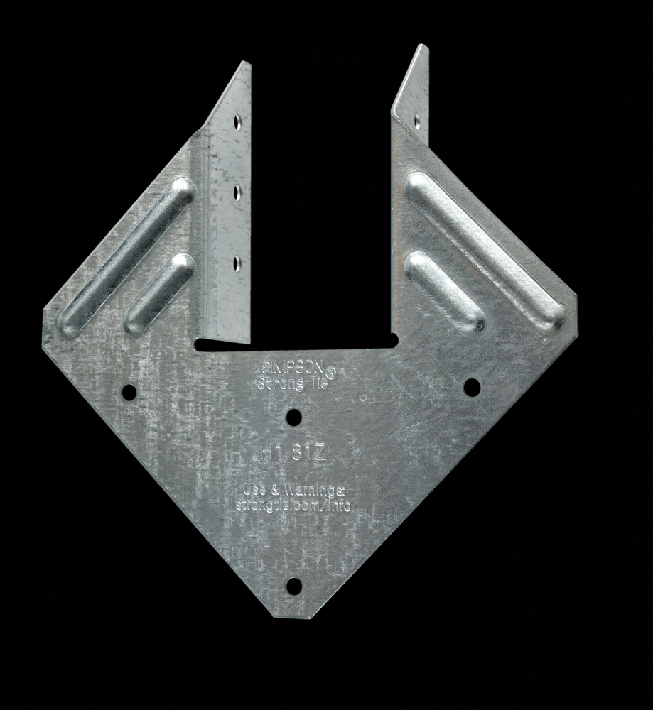 H1.81 18-Gauge ZMAX® Galvanized Hurricane Tie<span class=' ItemWarning' style='display:block;'>Item is usually in stock, but we&#39;ll be in touch if there&#39;s a problem<br /></span>