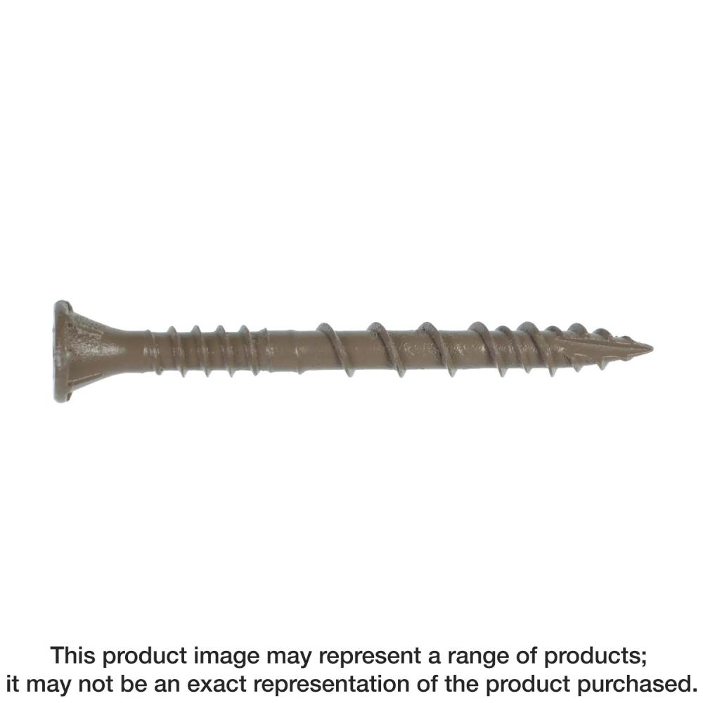 Deck-Drive™ DSV WOOD Screw - #10 x 2 in. T-25, Flat Head, Quik Guard®, Tan (5 lb.)<span class=' ItemWarning' style='display:block;'>Item is usually in stock, but we&#39;ll be in touch if there&#39;s a problem<br /></span>