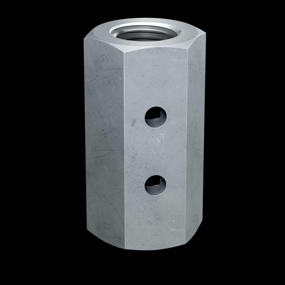 CNW 5/8 in. Coupler Nut with Witness Hole®<span class=' ItemWarning' style='display:block;'>Item is usually in stock, but we&#39;ll be in touch if there&#39;s a problem<br /></span>