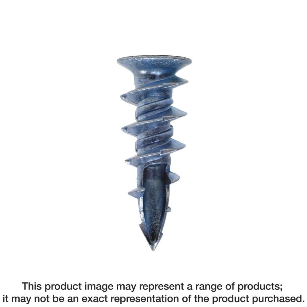 Sure Wall™ Die-Cast Zinc Drywall Anchor for #8 x 1-1/4 in. Screw w/ Screws (100-Qty<span class=' ItemWarning' style='display:block;'>Item is usually in stock, but we&#39;ll be in touch if there&#39;s a problem<br /></span>