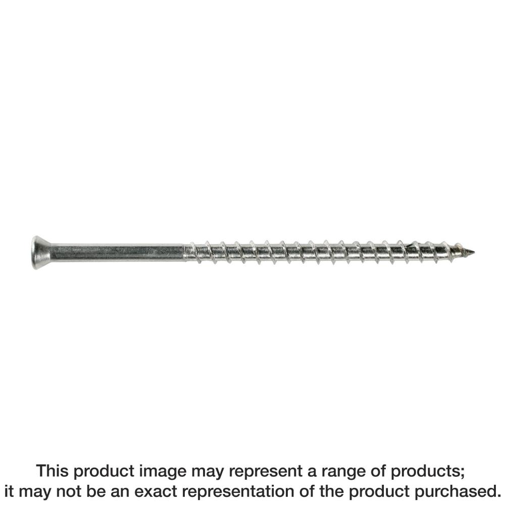 Trim-Head Screw, Square Drive — #7 x 2-1/4 in. #1 SQ, Type 305 (1 lb.)<span class=' ItemWarning' style='display:block;'>Item is usually in stock, but we&#39;ll be in touch if there&#39;s a problem<br /></span>