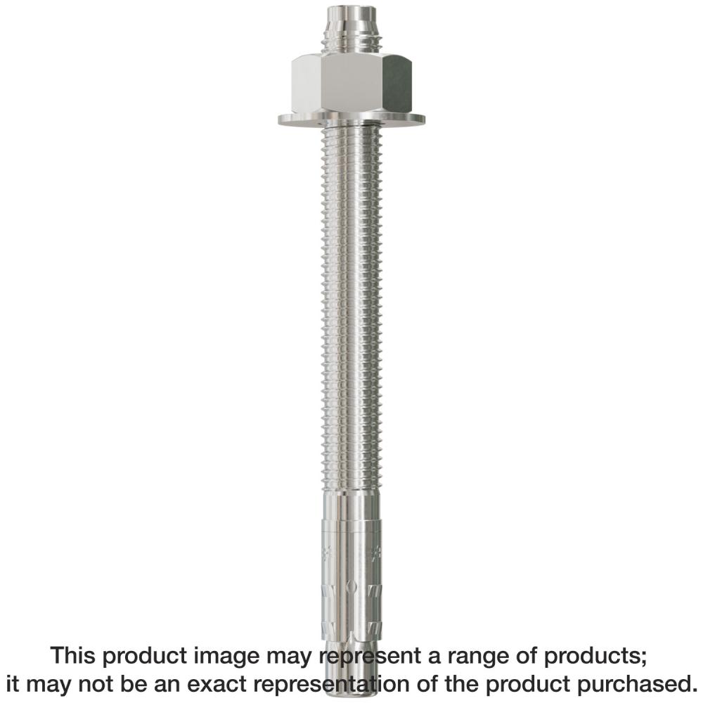 Strong-Bolt® 2 - 3/8 in. x 2-3/4 in. Type 316 Stainless-Steel Wedge Anchor (50-Qty)<span class=' ItemWarning' style='display:block;'>Item is usually in stock, but we&#39;ll be in touch if there&#39;s a problem<br /></span>