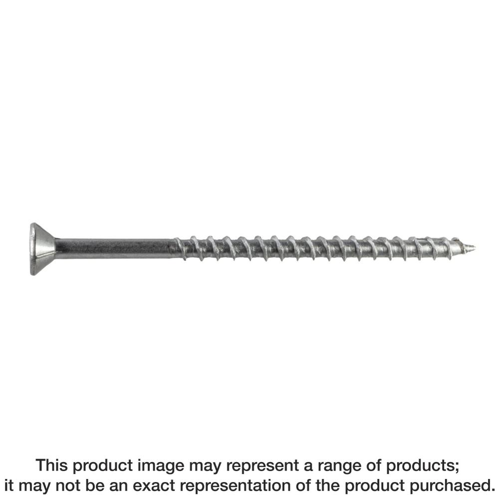 Strong-Drive® DWP WOOD SS Screw - #12 x 4-1/2 in. T-27, Flat Head, Type 305 (5 lb.)<span class=' ItemWarning' style='display:block;'>Item is usually in stock, but we&#39;ll be in touch if there&#39;s a problem<br /></span>