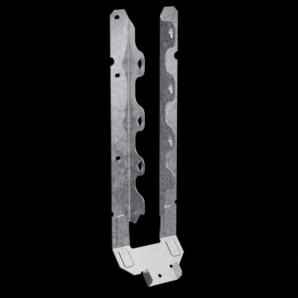 LRUZ ZMAX® Galvanized Slopeable Light Rafter U Hanger for 2x12<span class=' ItemWarning' style='display:block;'>Item is usually in stock, but we&#39;ll be in touch if there&#39;s a problem<br /></span>