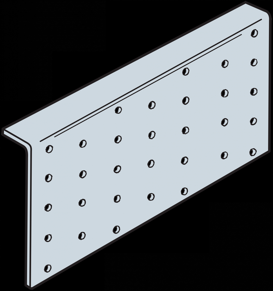 TPA 3-1/2 in. x 7 in. 20-Gauge Galvanized Tie Plate<span class=' ItemWarning' style='display:block;'>Item is usually in stock, but we&#39;ll be in touch if there&#39;s a problem<br /></span>
